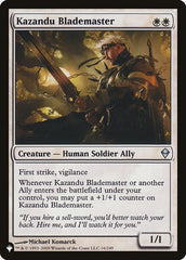 Kazandu Blademaster [The List] | Exor Games Bridgewater