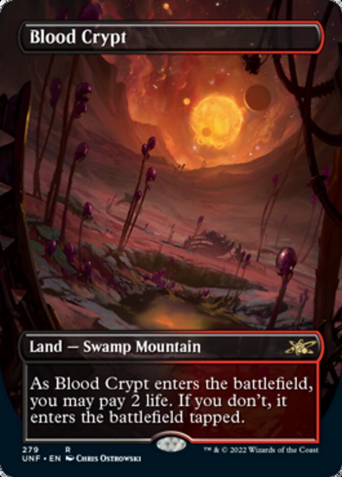 Blood Crypt (Borderless) [Unfinity] | Exor Games Bridgewater