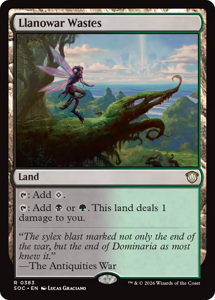 Llanowar Wastes [Secrets of Strixhaven Commander] | Exor Games Bridgewater