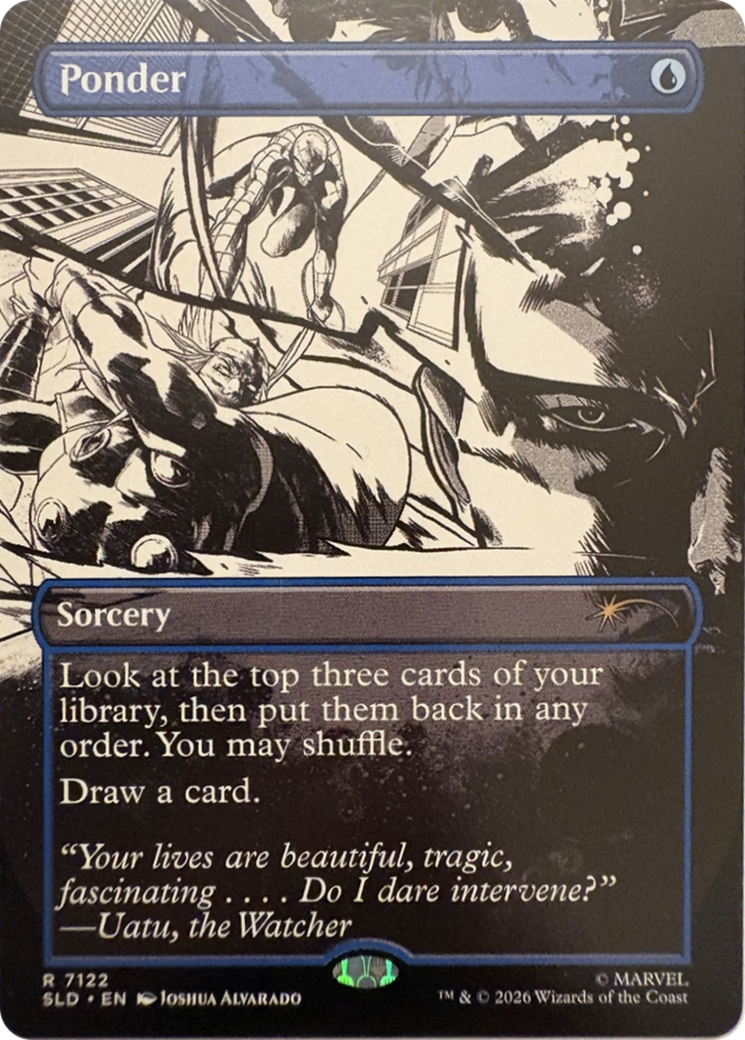 Ponder (7122) [Secret Lair Drop Series] | Exor Games Bridgewater