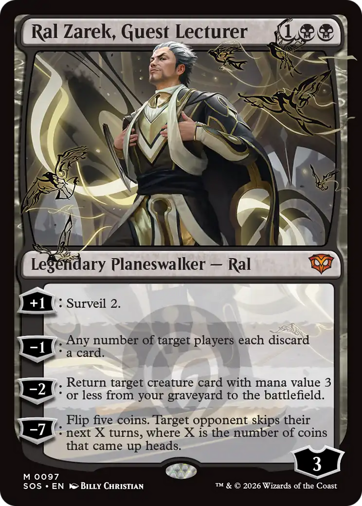 Ral Zarek, Guest Lecturer [Secrets of Strixhaven] | Exor Games Bridgewater