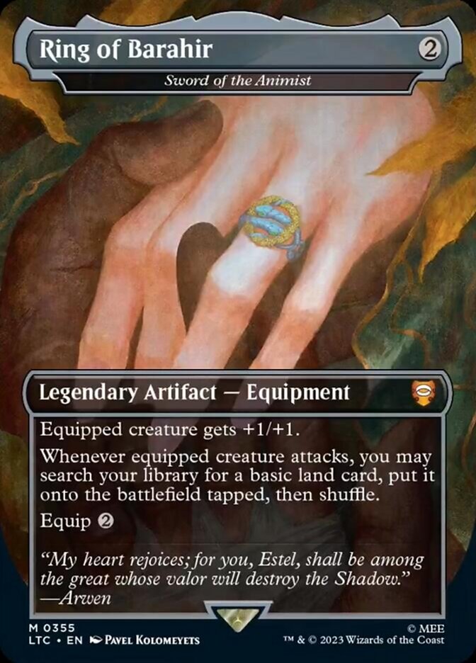 Ring of Barahir - Sword of the Animist [The Lord of the Rings: Tales of Middle-Earth Commander] | Exor Games Bridgewater
