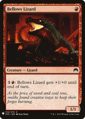 Bellows Lizard [Mystery Booster] | Exor Games Bridgewater