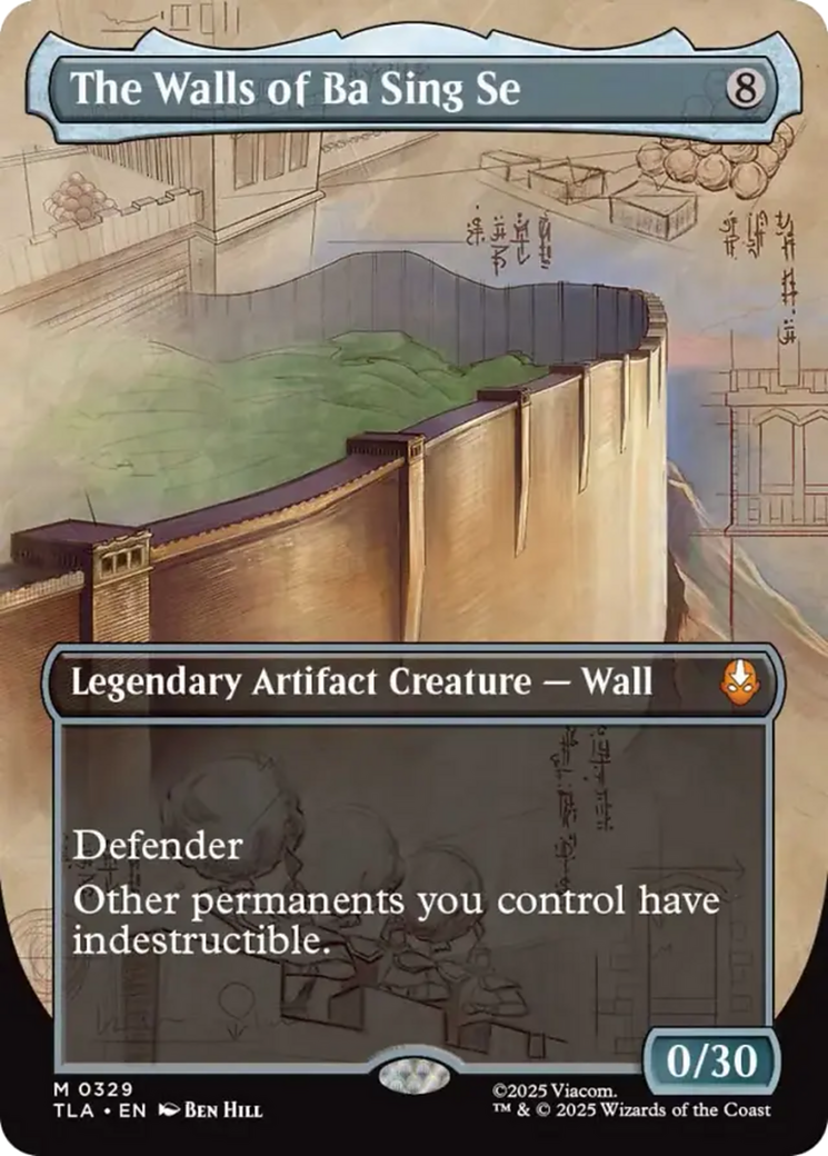 The Walls of Ba Sing Se (Borderless) [Avatar: The Last Airbender] | Exor Games Bridgewater
