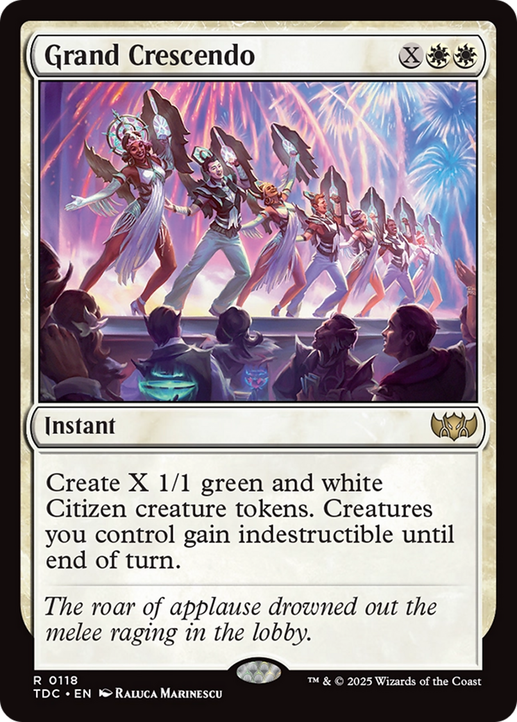Grand Crescendo [Tarkir: Dragonstorm Commander] | Exor Games Bridgewater