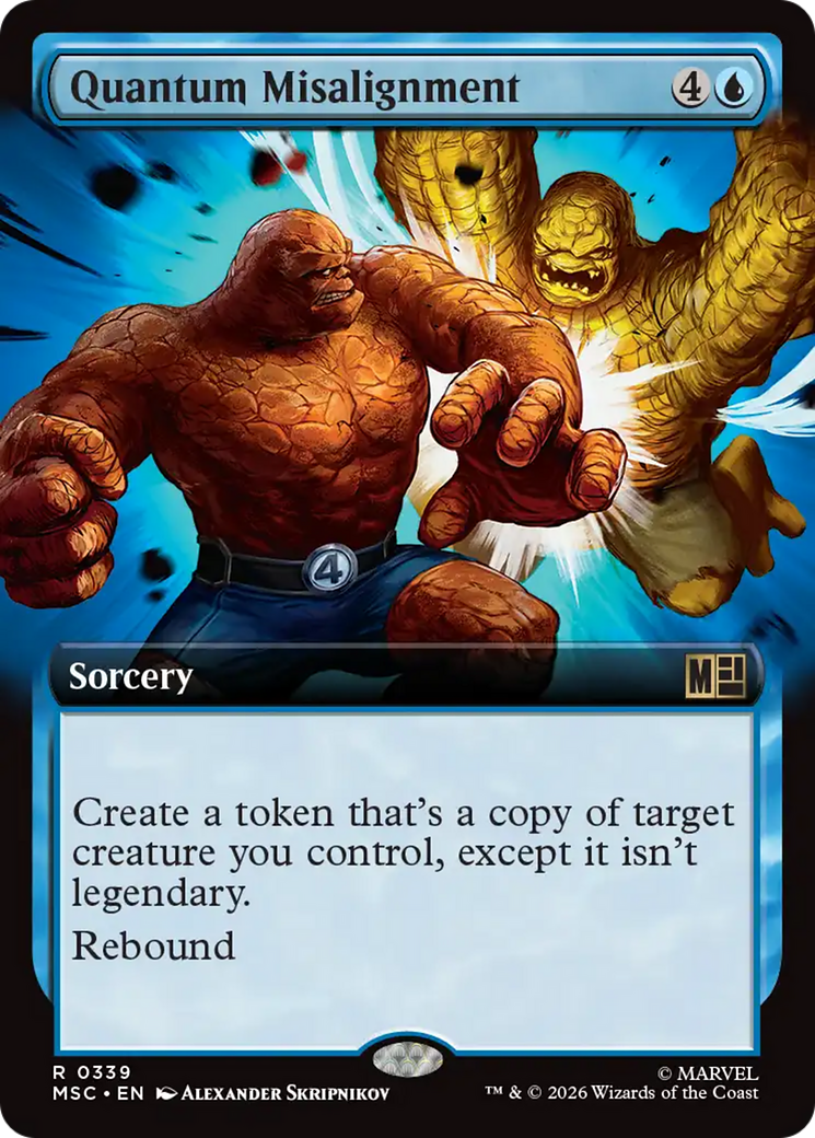 Quantum Misalignment (Extended Art) [Marvel Super Heroes Commander] | Exor Games Bridgewater