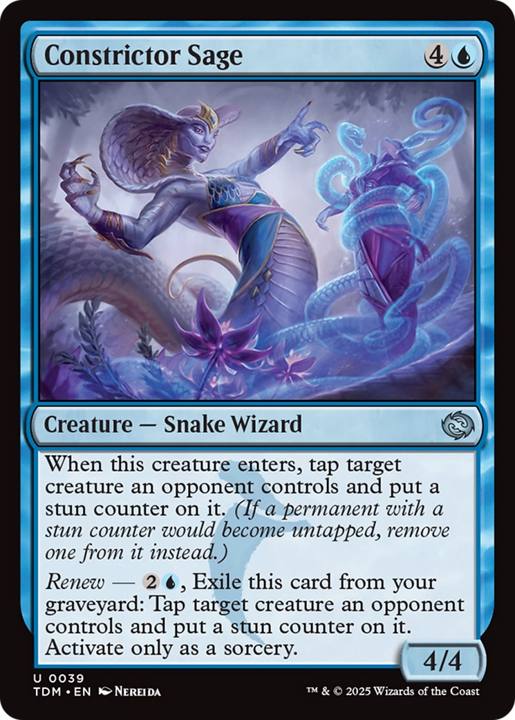 Constrictor Sage [Tarkir: Dragonstorm] | Exor Games Bridgewater