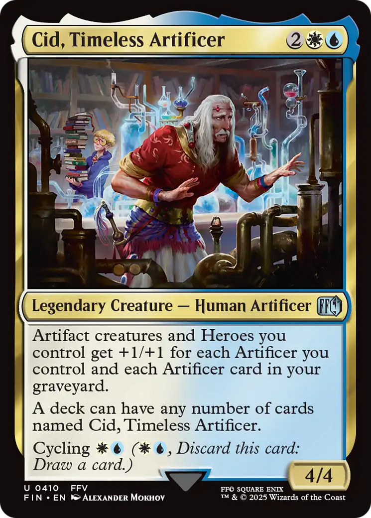 Cid, Timeless Artificer (0410) [FINAL FANTASY] | Exor Games Bridgewater