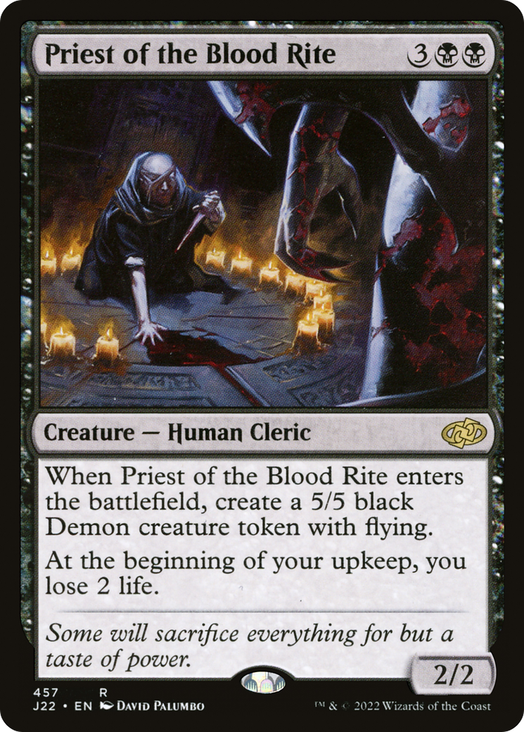 Priest of the Blood Rite [Jumpstart 2022] | Exor Games Bridgewater