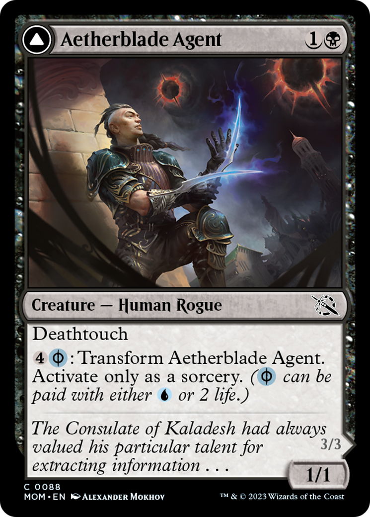 Aetherblade Agent // Gitaxian Mindstinger [March of the Machine] | Exor Games Bridgewater