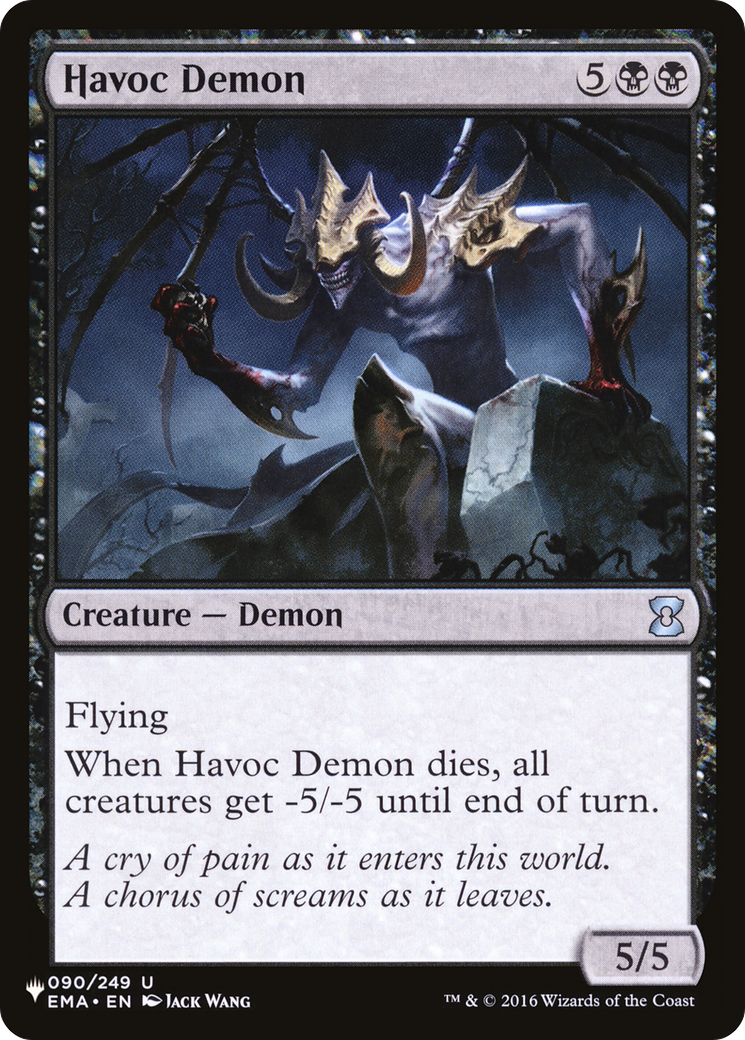 Havoc Demon [The List Reprints] | Exor Games Bridgewater