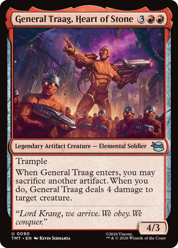General Traag, Heart of Stone [Teenage Mutant Ninja Turtles] | Exor Games Bridgewater
