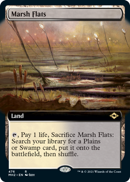 Marsh Flats (Extended Art) [Modern Horizons 2] | Exor Games Bridgewater