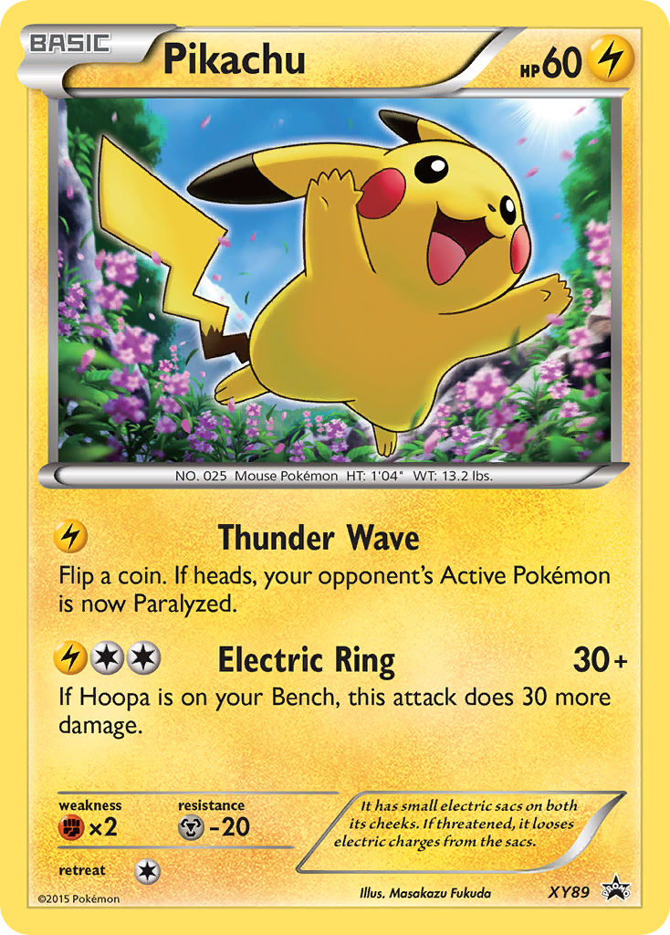 Pikachu (XY89) (Collector Chest) [XY: Black Star Promos] | Exor Games Bridgewater