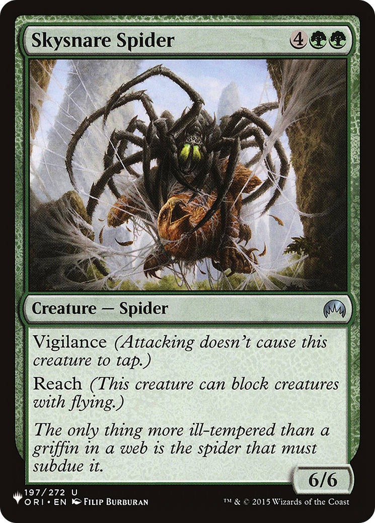 Skysnare Spider [The List Reprints] | Exor Games Bridgewater