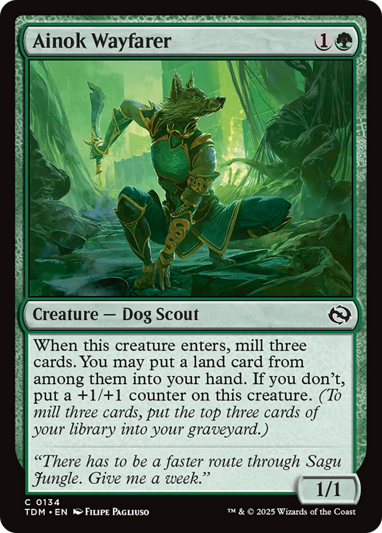Ainok Wayfarer [Tarkir: Dragonstorm] | Exor Games Bridgewater