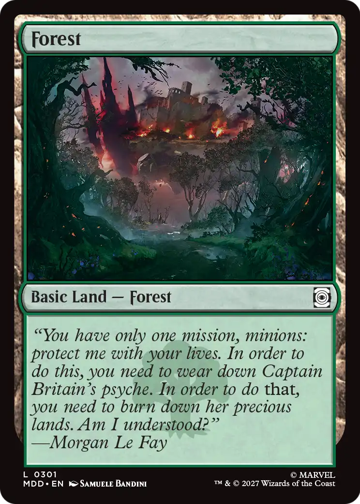 Forest (0301) [Marvel: Darkhold Destiny] | Exor Games Bridgewater