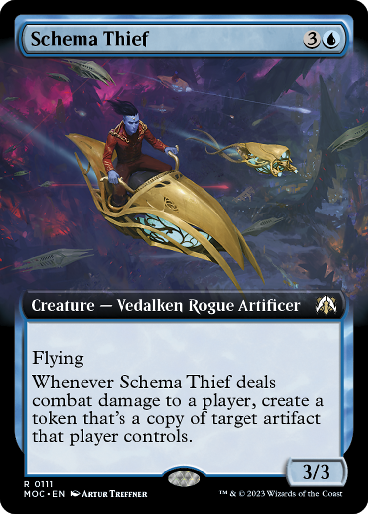 Schema Thief (Extended Art) [March of the Machine Commander] | Exor Games Bridgewater