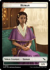 Detective // Human Double-Sided Token [Murders at Karlov Manor Tokens] | Exor Games Bridgewater