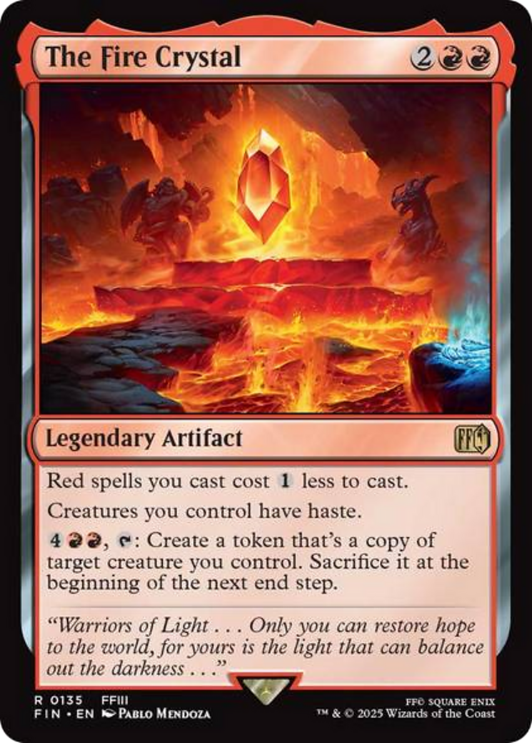 The Fire Crystal [FINAL FANTASY] | Exor Games Bridgewater