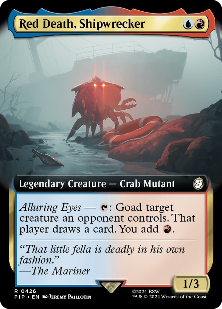 Red Death, Shipwrecker (Extended Art) [Fallout] | Exor Games Bridgewater