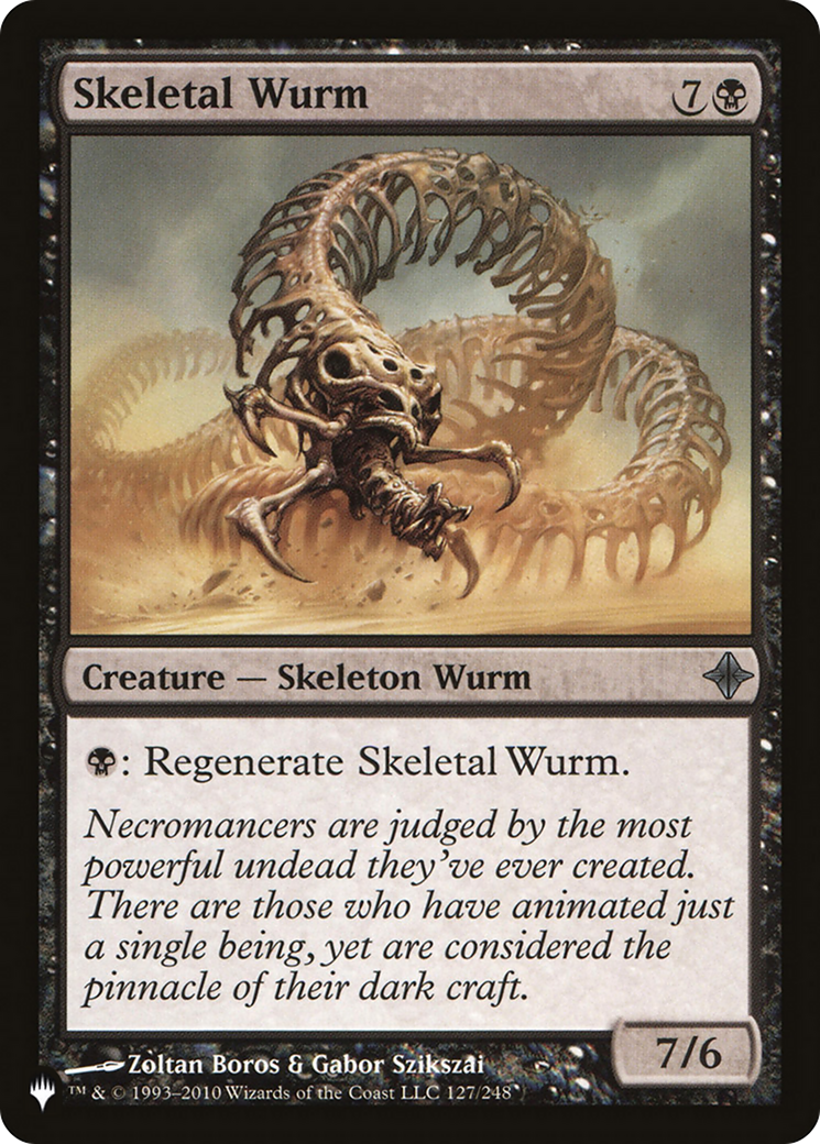 Skeletal Wurm [The List Reprints] | Exor Games Bridgewater