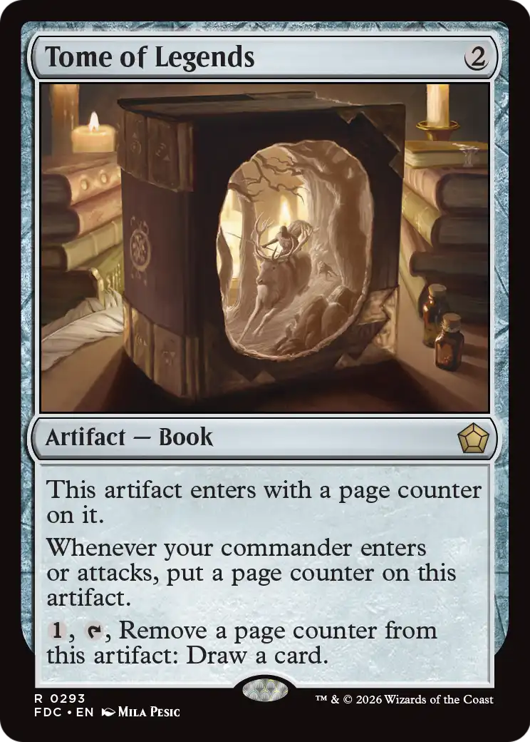 Tome of Legends [Foundations Commander] | Exor Games Bridgewater