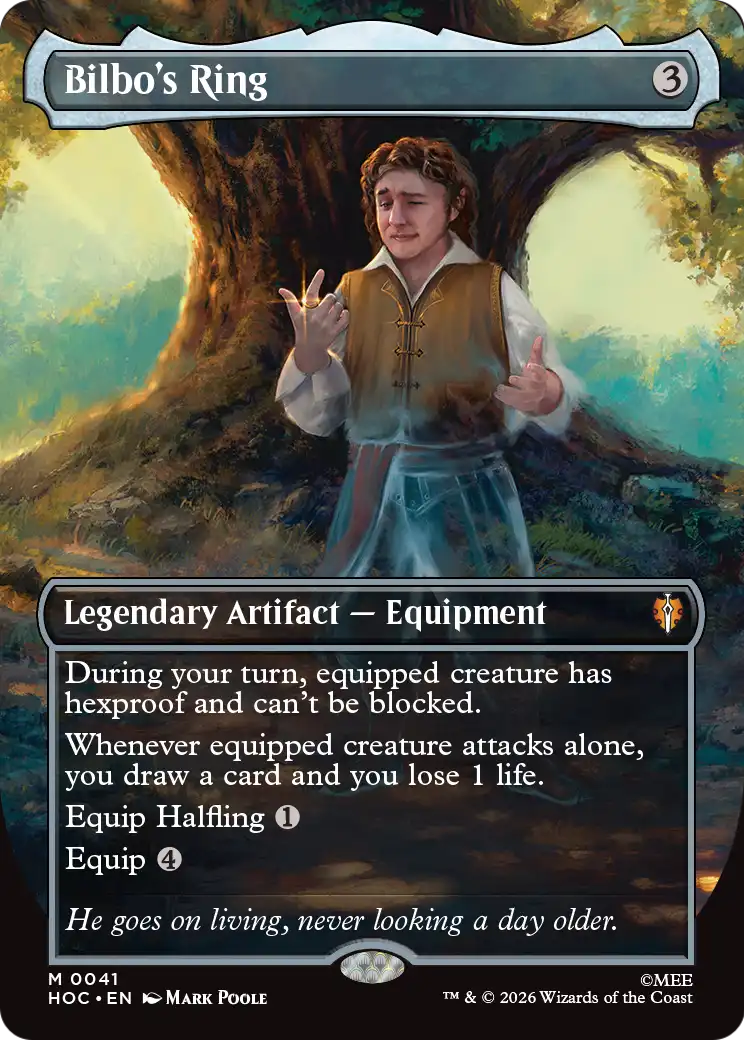 Bilbo's Ring (Borderless) [The Hobbit: Eternal-Legal] | Exor Games Bridgewater