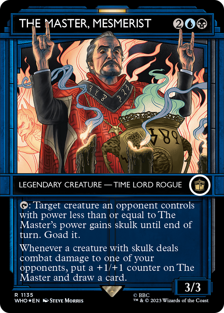 The Master, Mesmerist (Showcase) (Surge Foil) [Doctor Who] | Exor Games Bridgewater