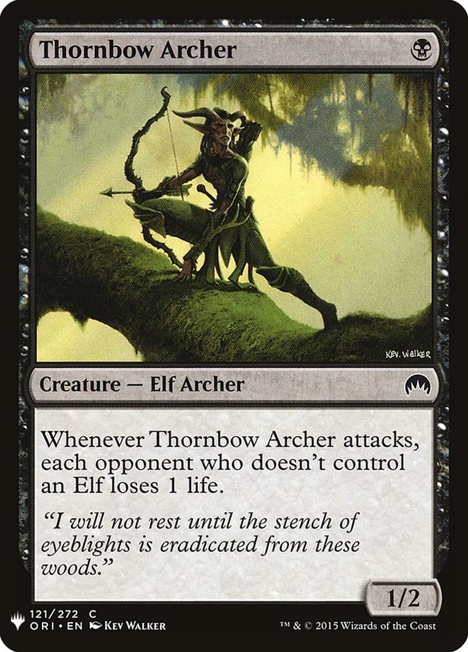 Thornbow Archer [Mystery Booster] | Exor Games Bridgewater