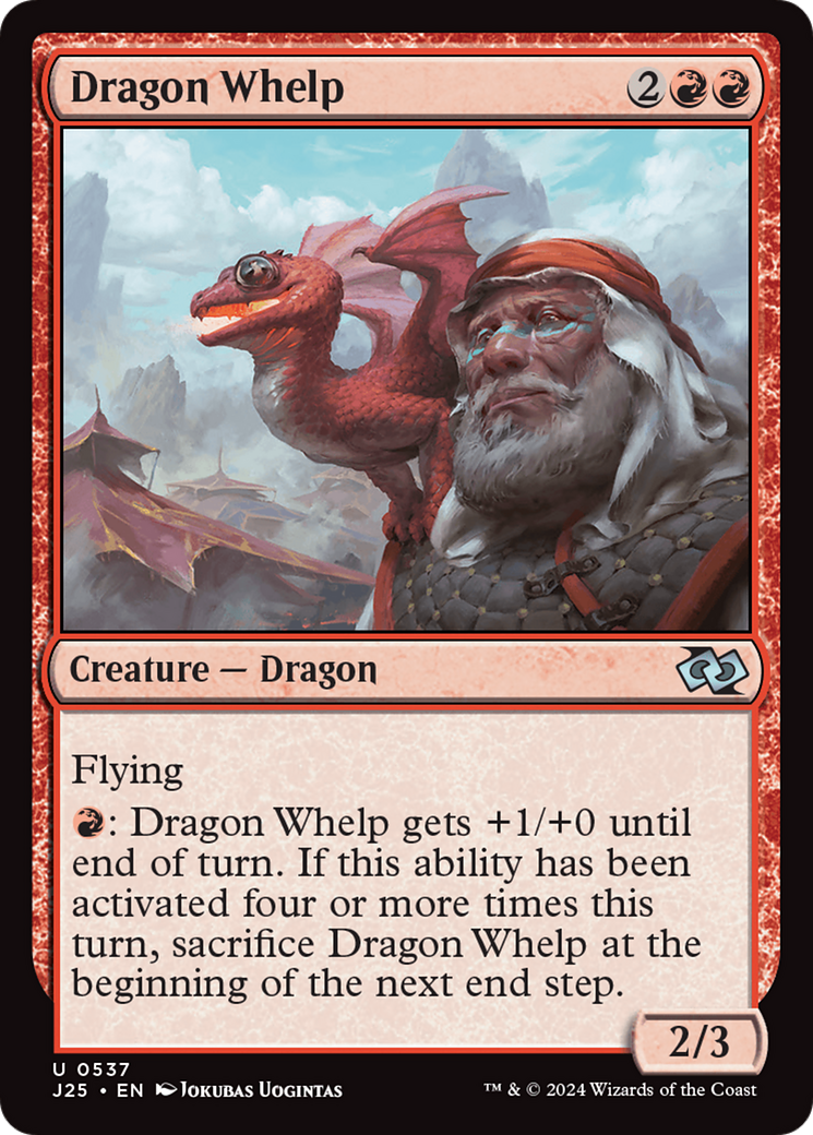 Dragon Whelp [Foundations Jumpstart] | Exor Games Bridgewater