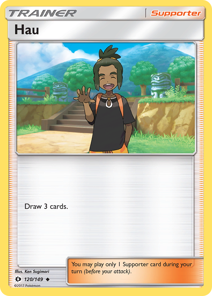 Hau (120/149) [Sun & Moon: Base Set] | Exor Games Bridgewater