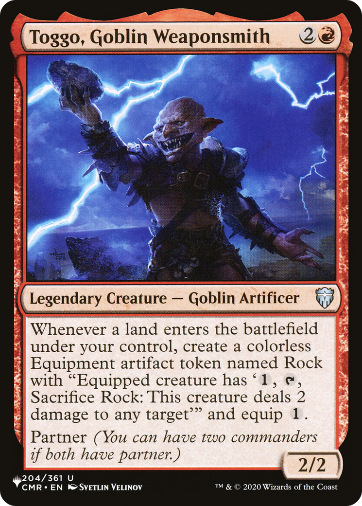 Toggo, Goblin Weaponsmith [The List] | Exor Games Bridgewater