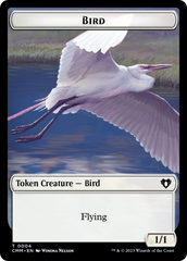 Copy (54) // Bird Double-Sided Token [Commander Masters Tokens] | Exor Games Bridgewater