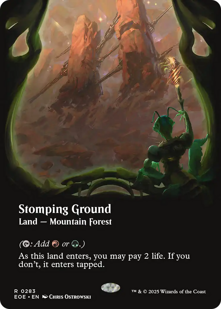 Stomping Ground (Borderless) [Edge of Eternities] | Exor Games Bridgewater