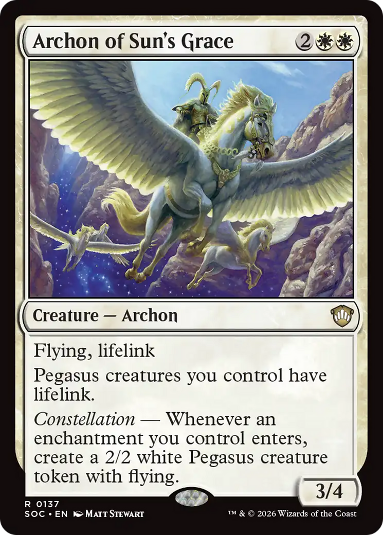 Archon of Sun's Grace [Secrets of Strixhaven Commander] | Exor Games Bridgewater