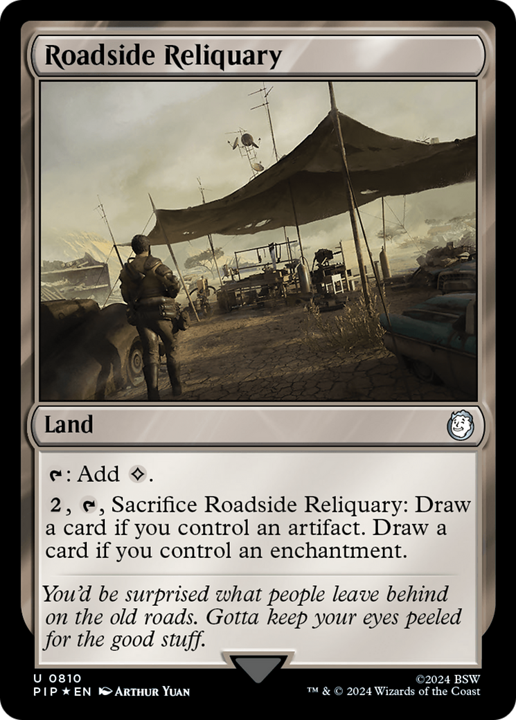 Roadside Reliquary (Surge Foil) [Fallout] | Exor Games Bridgewater