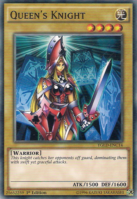 Queen's Knight [YGLD-ENC14] Common | Exor Games Bridgewater