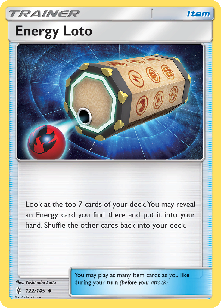 Energy Loto (122/145) [Sun & Moon: Guardians Rising] | Exor Games Bridgewater