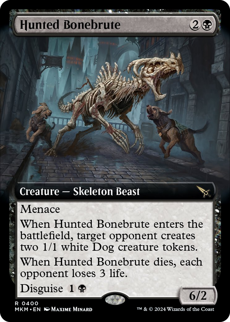 Hunted Bonebrute (Extended Art) [Murders at Karlov Manor] | Exor Games Bridgewater