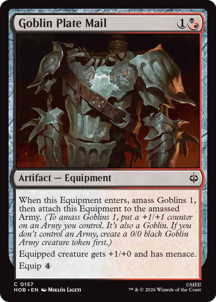 Goblin Plate Mail [The Hobbit] | Exor Games Bridgewater