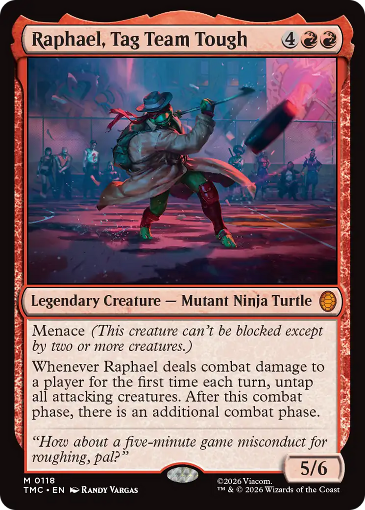 Raphael, Tag Team Tough [Teenage Mutant Ninja Turtles Commander] | Exor Games Bridgewater