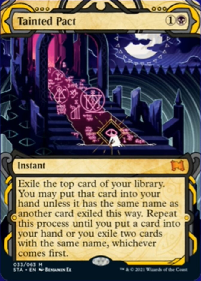 Tainted Pact (Foil Etched) [Strixhaven: Mystical Archive] | Exor Games Bridgewater