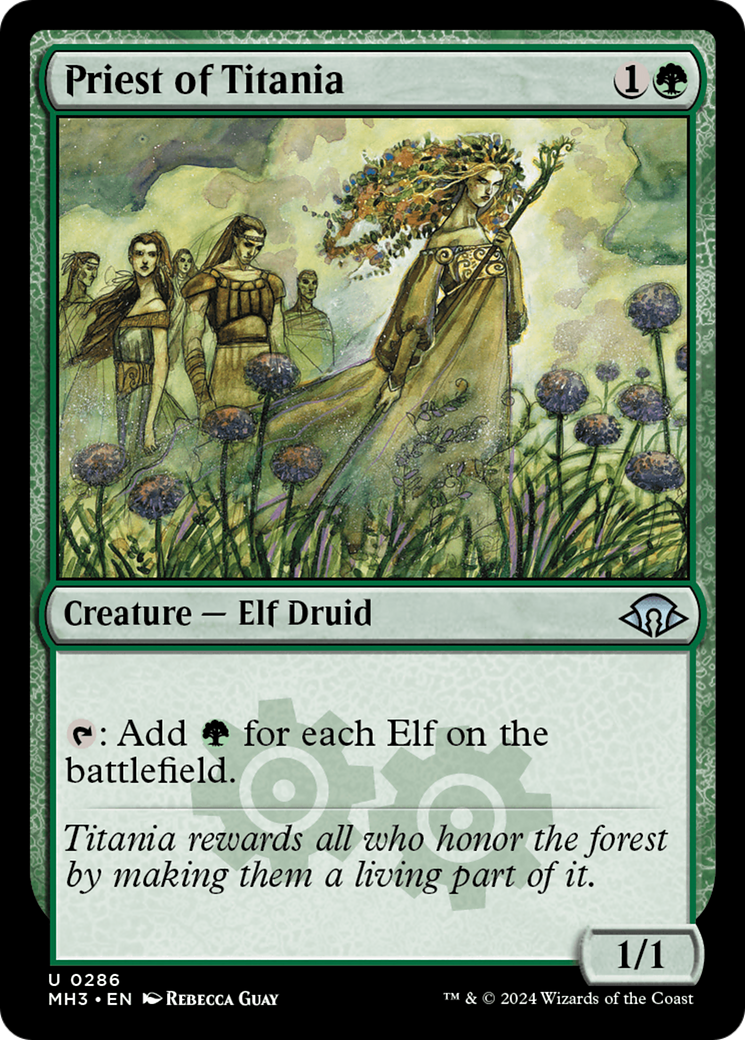 Priest of Titania [Modern Horizons 3] | Exor Games Bridgewater