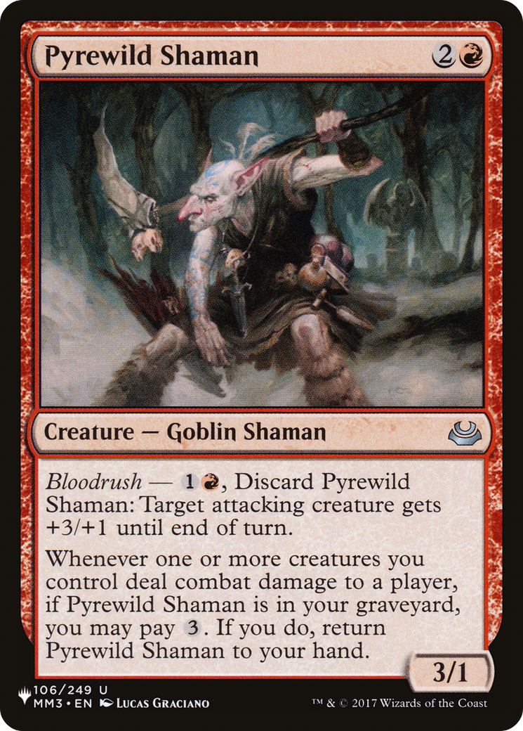 Pyrewild Shaman [The List Reprints] | Exor Games Bridgewater