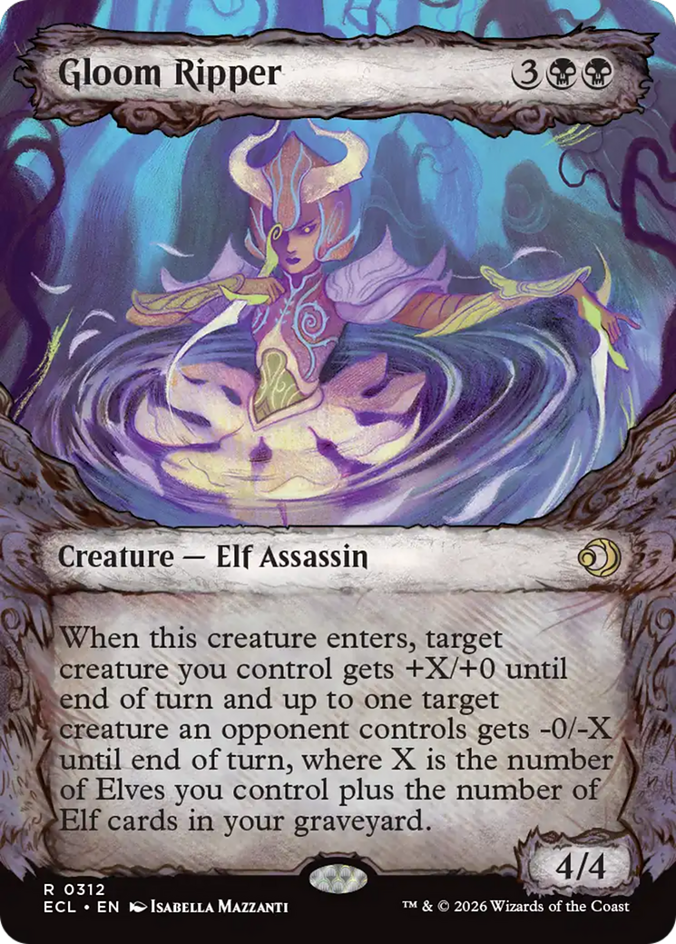 Gloom Ripper (Showcase) [Lorwyn Eclipsed] | Exor Games Bridgewater