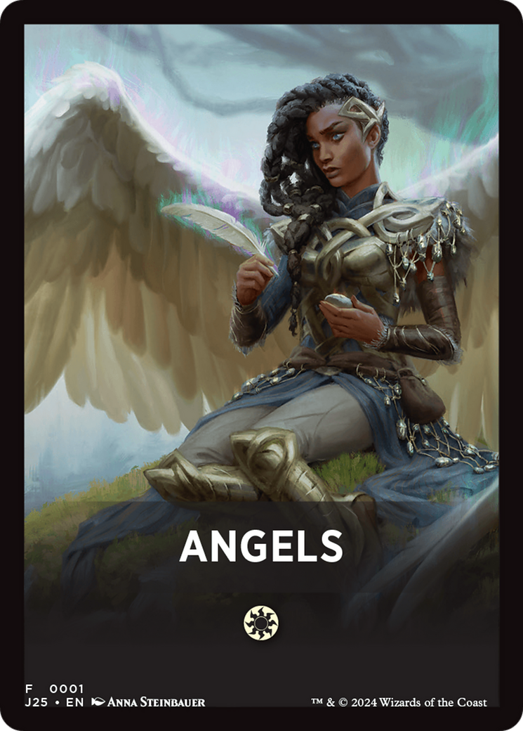 Angels Theme Card [Foundations Jumpstart Front Cards] | Exor Games Bridgewater