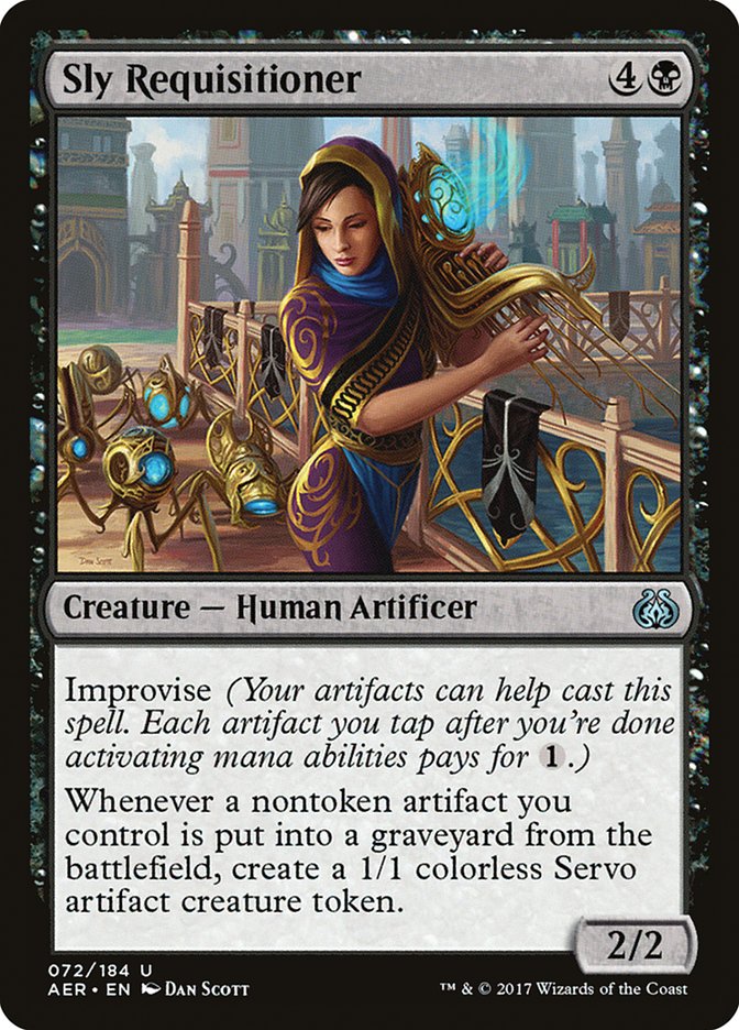 Sly Requisitioner [Aether Revolt] | Exor Games Bridgewater