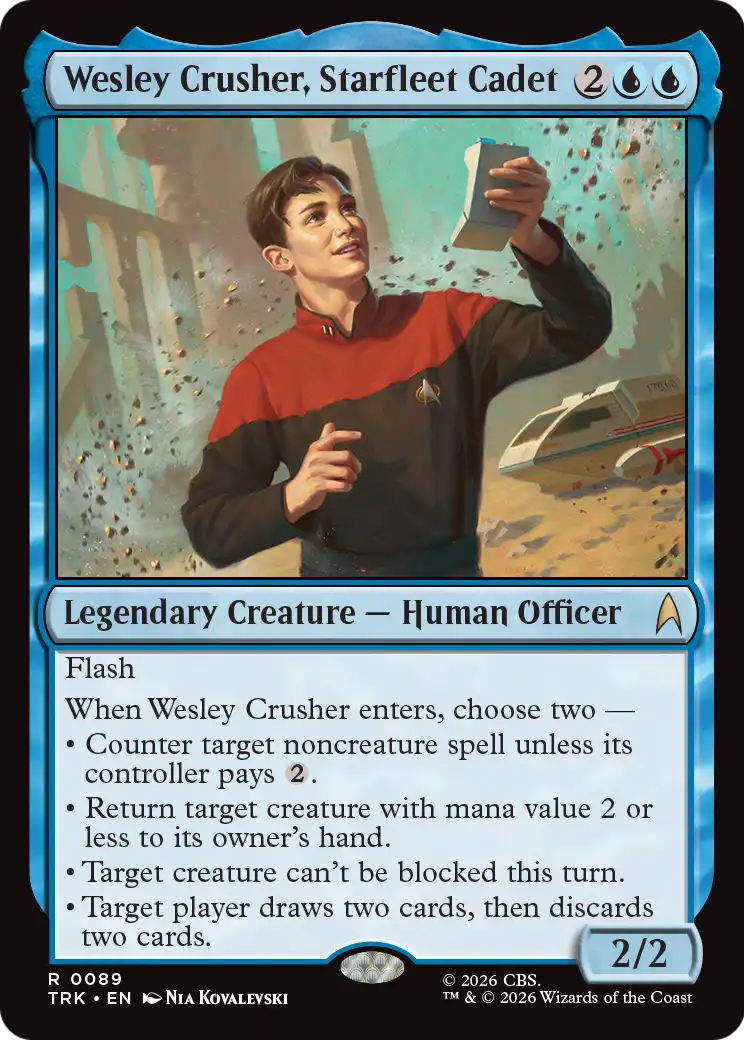 Wesley Crusher, Starfleet Cadet [Star Trek] | Exor Games Bridgewater