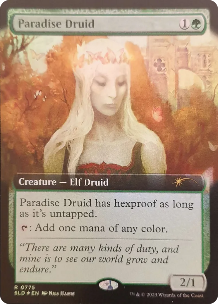 Paradise Druid (Extended Art) [Secret Lair Drop Series] | Exor Games Bridgewater